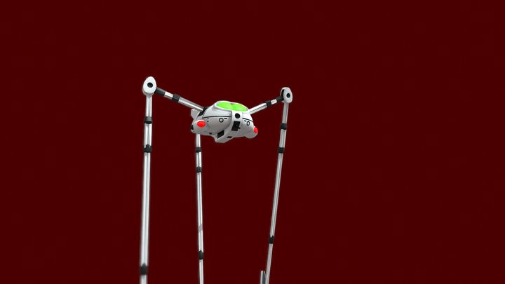 Jeff Wayne Remade Sourse Model1 3D Model