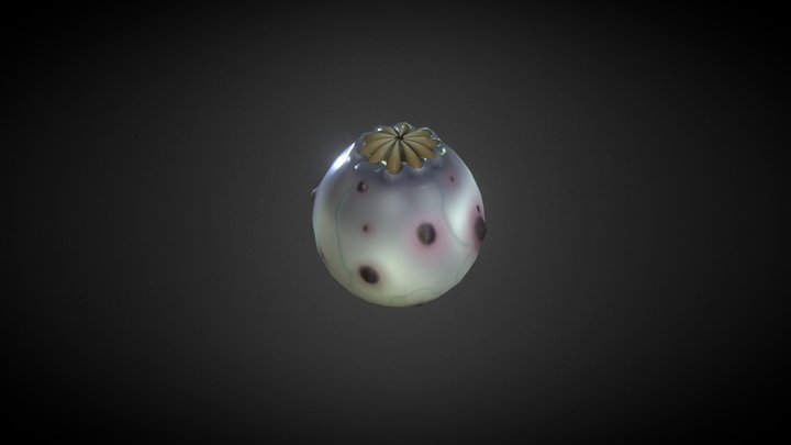 Carnivorous Alien Egg 3D Model