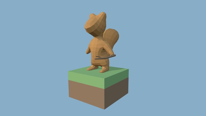Rudy (Home Is Where The Acorn Is) 3D Model