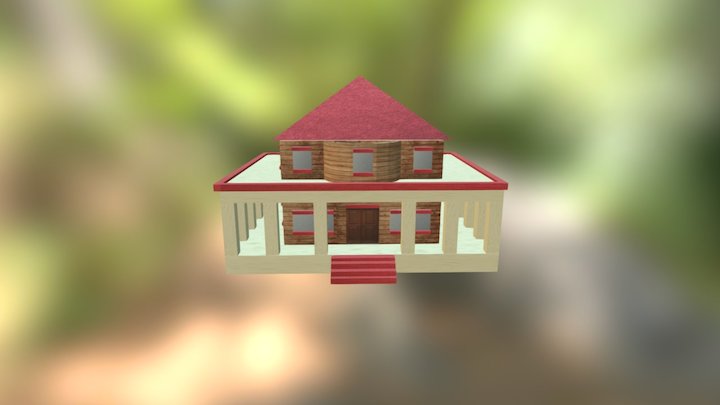 Victorian House 3D Model