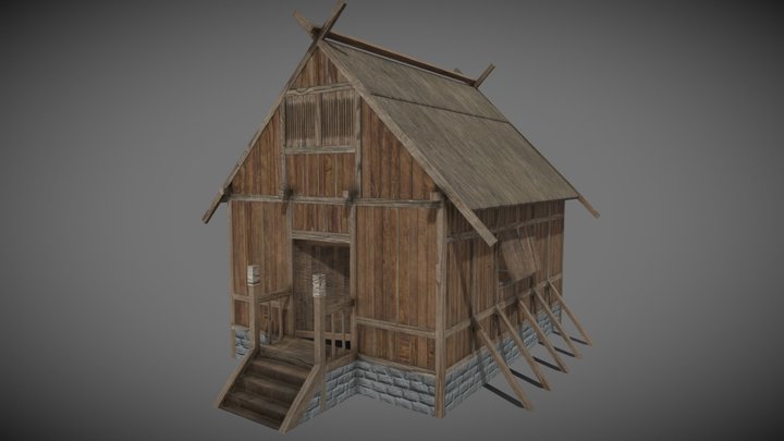 Cabin from the woods 3D Model
