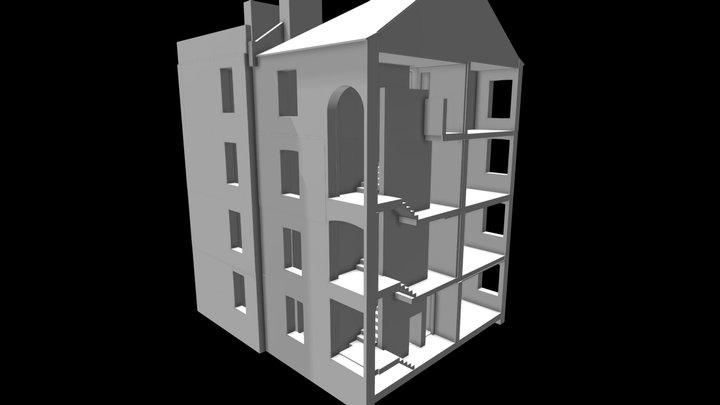 Building Model - Grade B2 3D Model