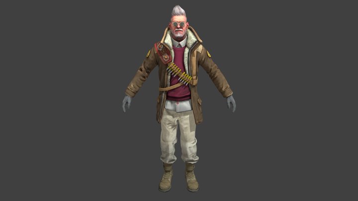 BALKAN | CS2 Agent Model Romanov – Free 3D Model STL