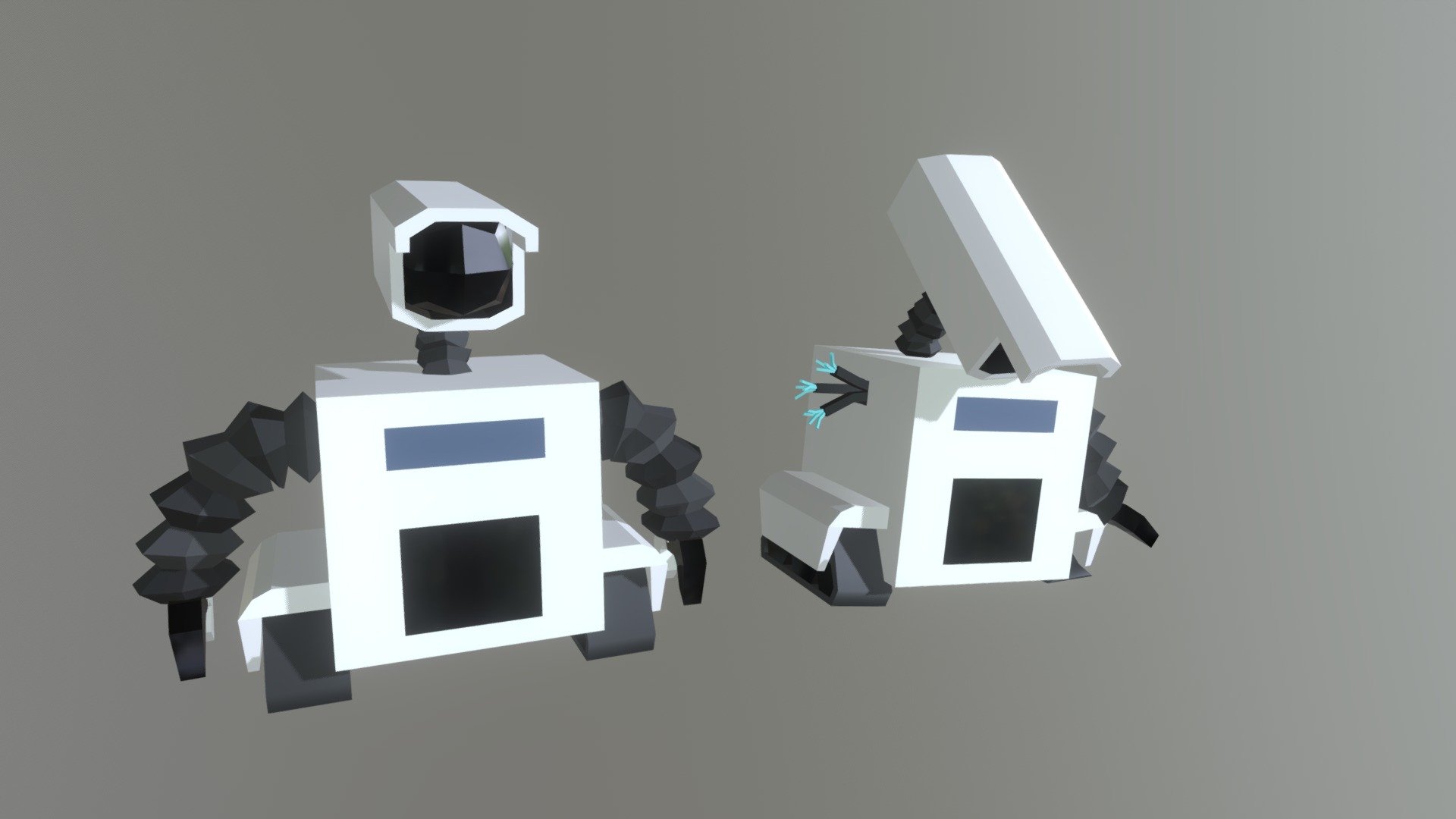 Robot Pilot project scraps 3D model