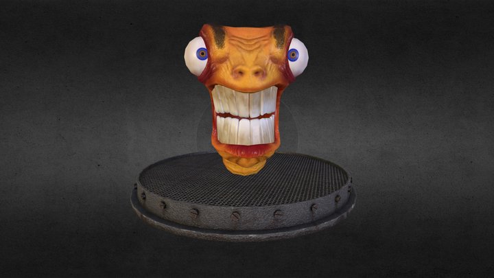 Worm 3D Model