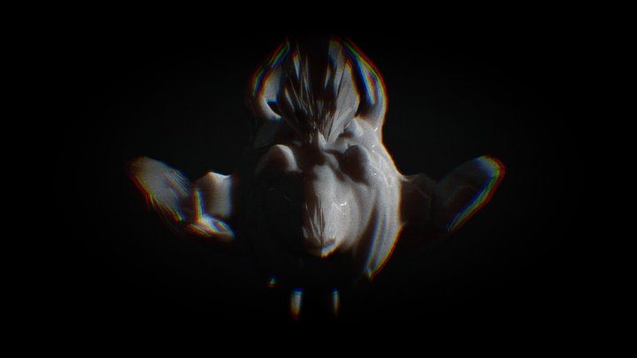 Llama Bird Thing 3D Model