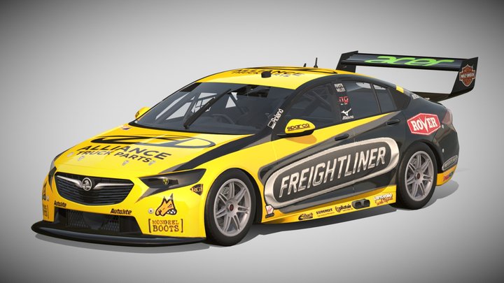 2018 Holden Commodore ZB Supercar – Modelo 3D gratuito STL