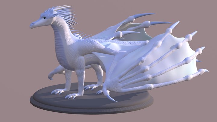 Snowfox 3D Model