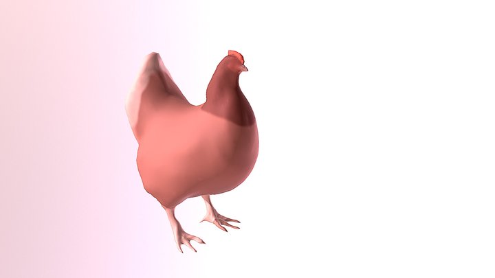 Chicken 3D Model