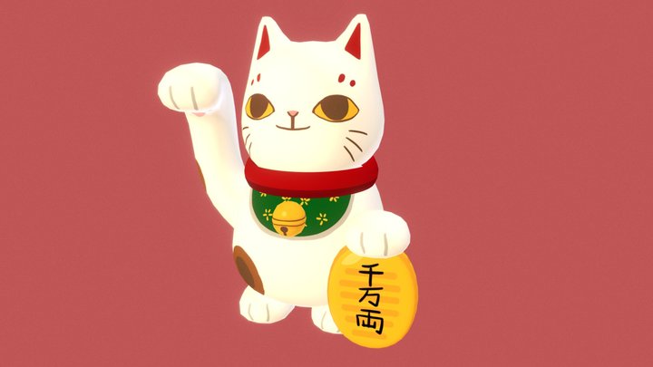 Luckycat! 3D Model