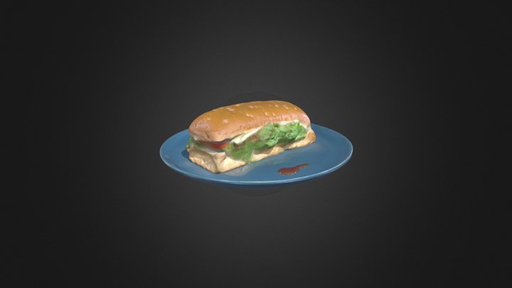 Sanduche 3D Model