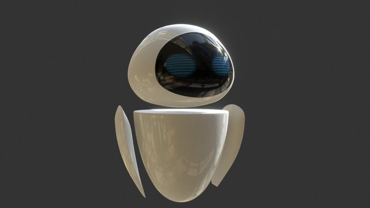 Eva Wall E 3D Model