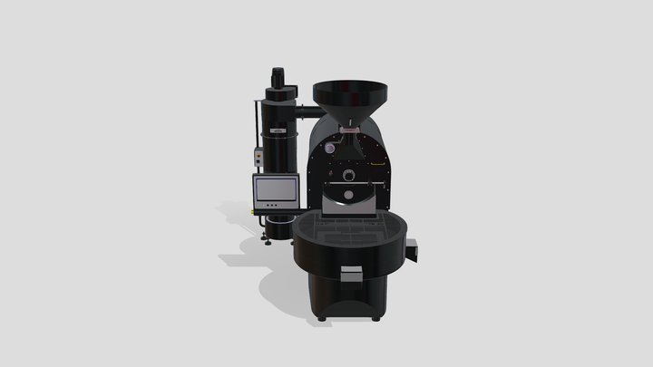 30 Kg Hartanzah  Industrial Coffee Roaster 3D Model