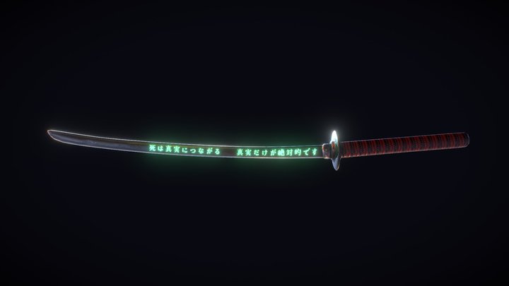 Katana of Truth 3D Model