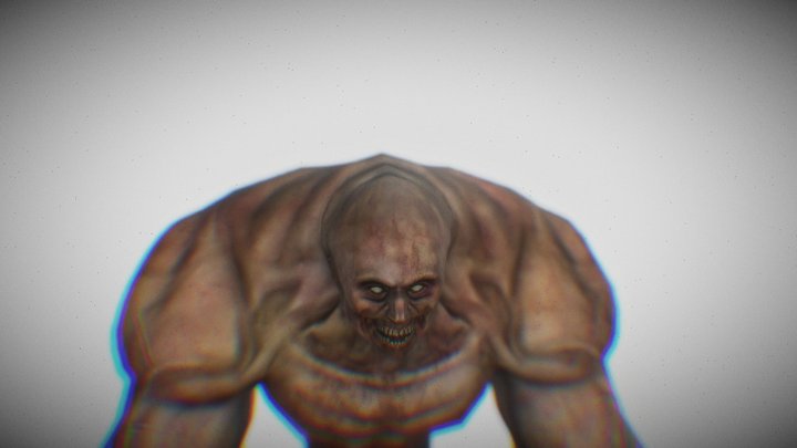 Dante beast zombie 3D Model