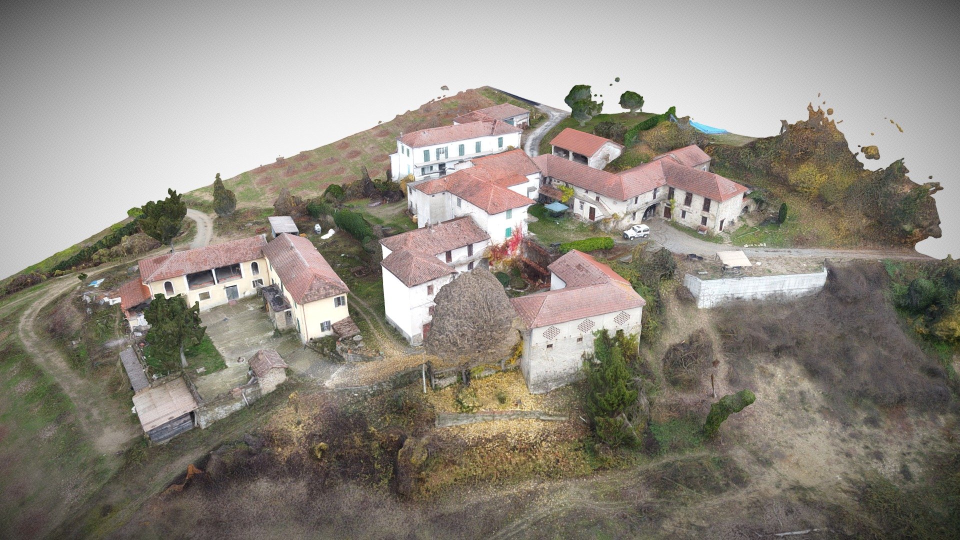 Borgata nelle Langhe