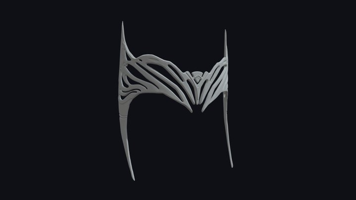 Scarlet Witch's Helm 3D Model