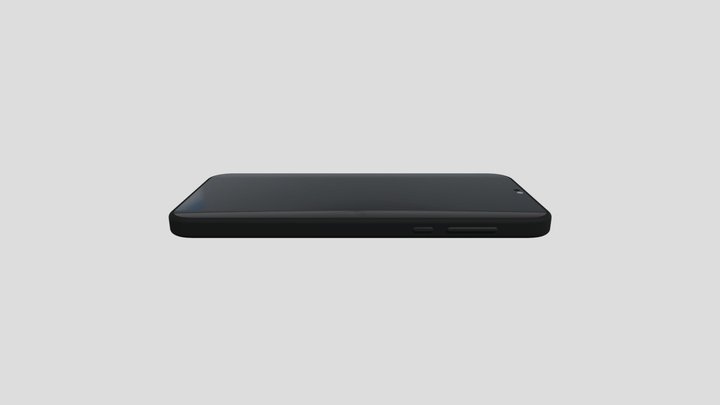 Honor 8x 3D Model