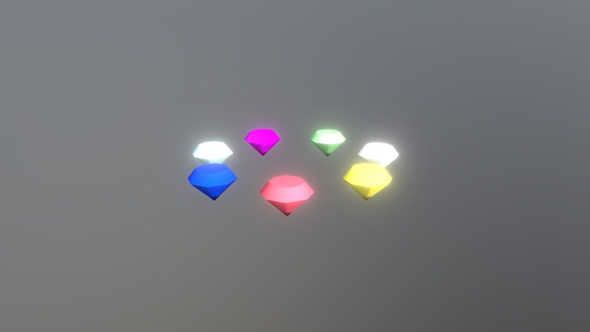 Chaos Emeralds - Download Free 3D Model By BlueGlitchDesigns [0c8d0ca ...