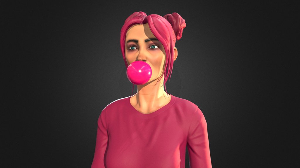 Chewing Gum Girl