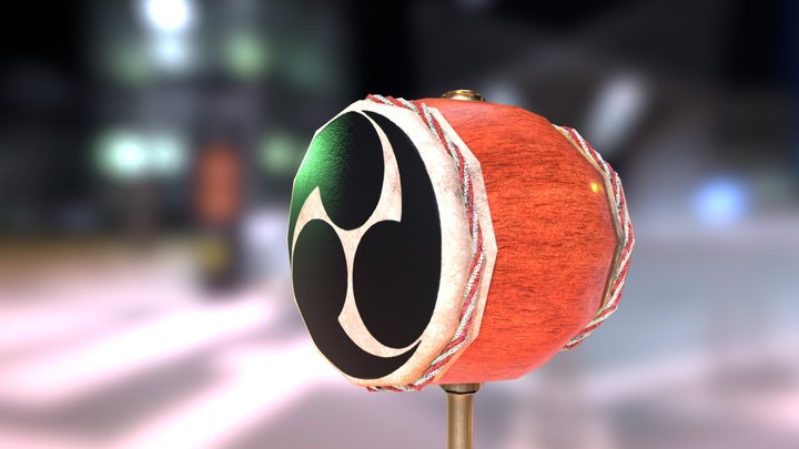 Taiko Hammer 3D Model