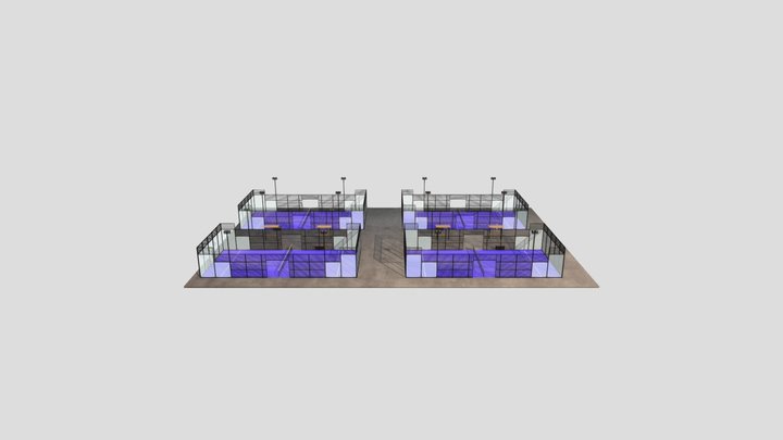 Padel 3D Model
