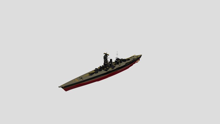 IJN Ohayou 3D Model