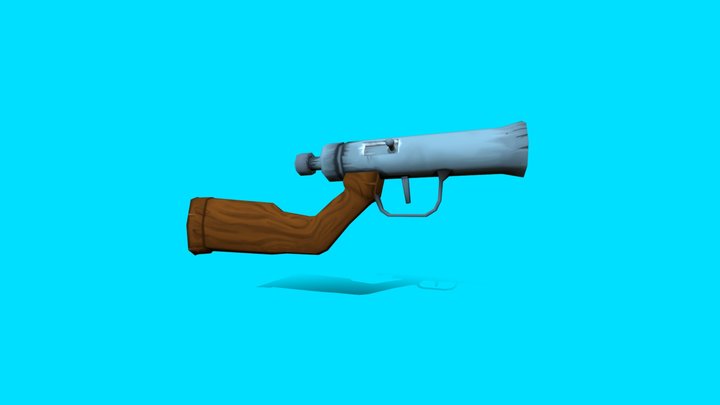 Pipe gun 3D Model
