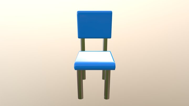 Chair_Textured 3D Model