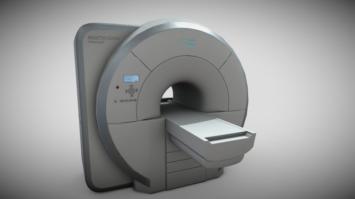 MRI Machine 3D Model
