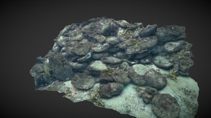 Quern-stone - Rønsetklubben - Hyllestad 3D Model