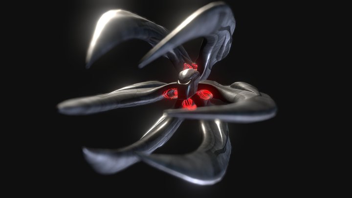 cylon raider 3D Model