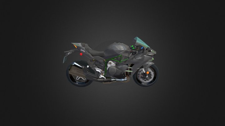 Ninja H2 3D Model