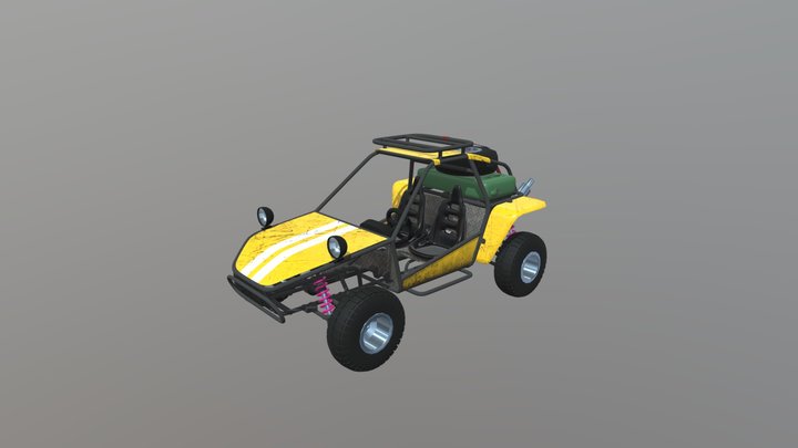 Dune Buggy 3D Model