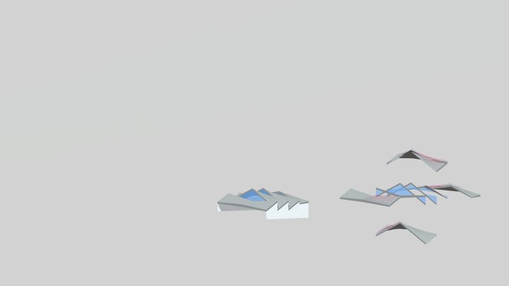 Daniels Building Ceiling Model 3D Model
