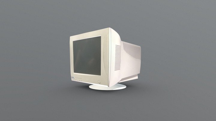 Old Computer 3D Model
