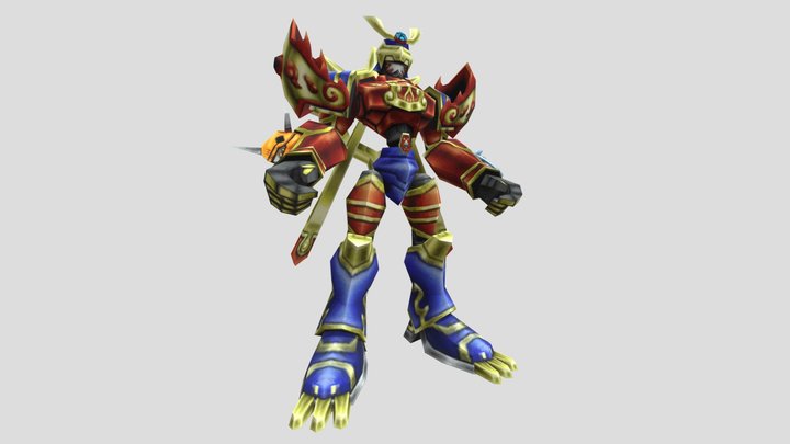 Susanoomon - Digimon World 4 – Modelo 3D gratuito STL