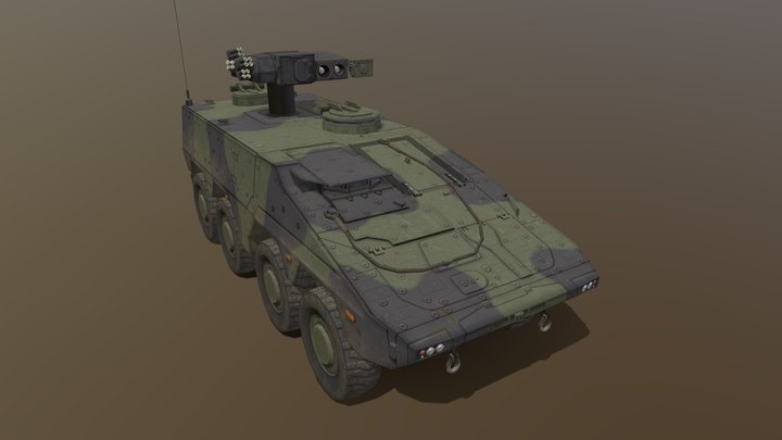 Boxer AFV (Anti-tank) – Free 3D Model STL