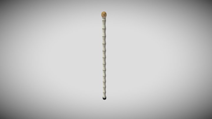 John Hammond's Cane (Jurassic Park) 3D Model