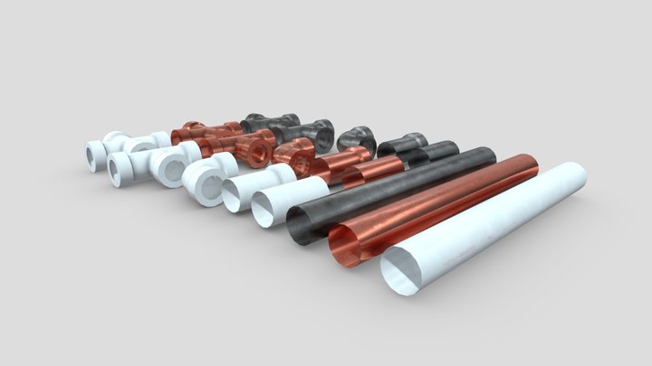 Pipe Pack 3D Model