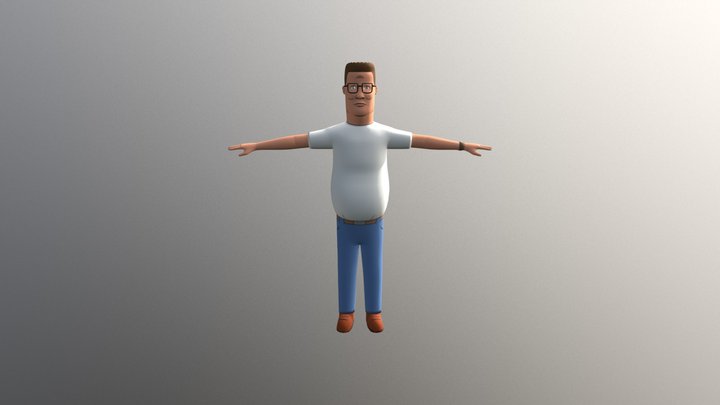 Hank 3D Model