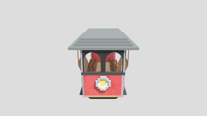 Trolley 3D Model