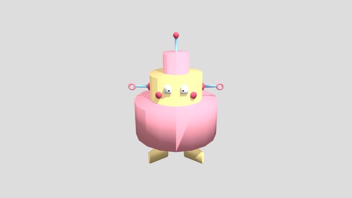 Robot Blender 3D Model