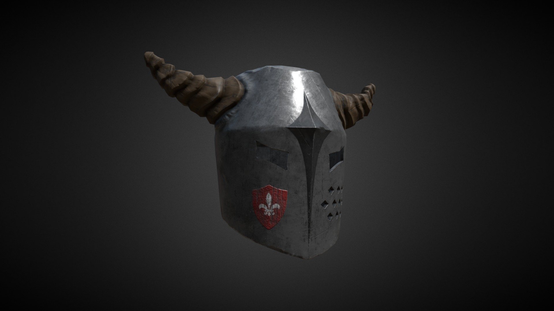 Horned Infantryman Helmet