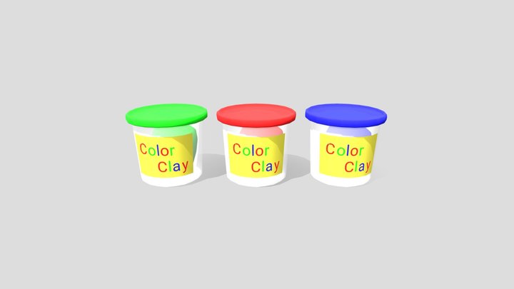 Color_Clay 3D Model
