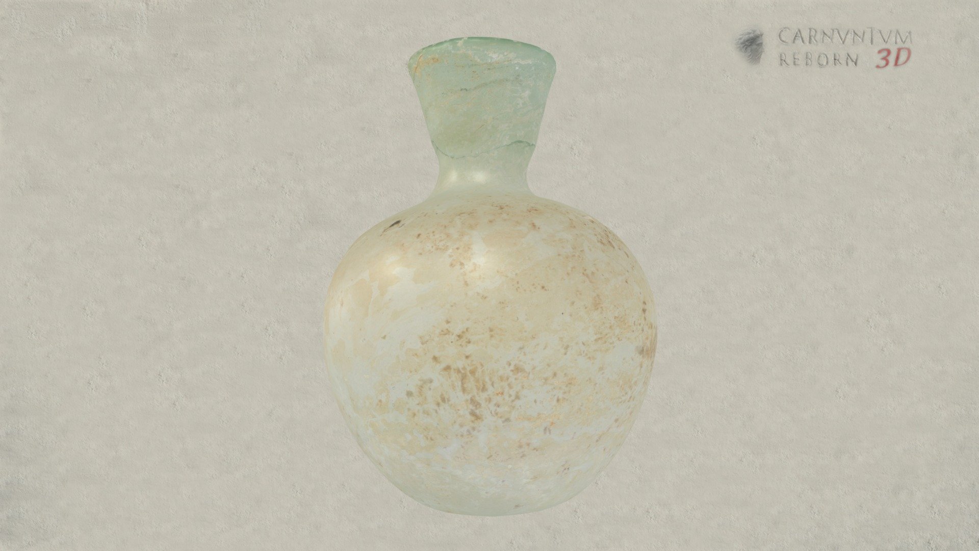 Glasflasche — Sketchfab embed 3D viewer