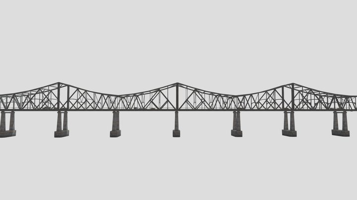 Pubg Bridge 3D Model