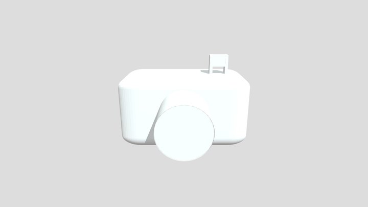 Photo Camera 3D Model