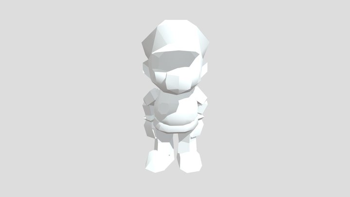 MARIO WITH ANIMS 3D Model