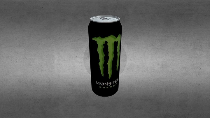 Intro to 3D modelling - A1 - Monster can 3D Model